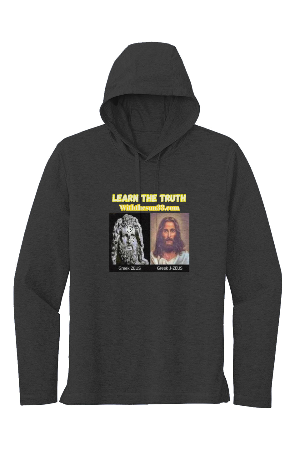 Jesus is Zeus, learn the truth Hoodie