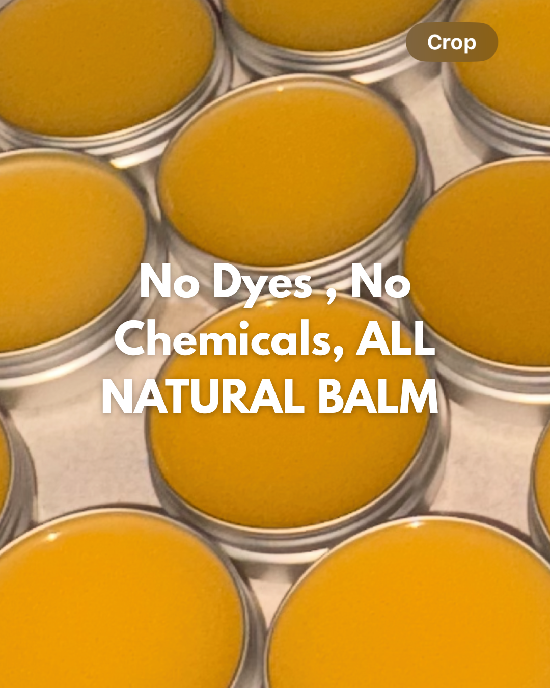 All Natural Balm Free Of Chemicals and Dyes- Apples and Cinnamon
